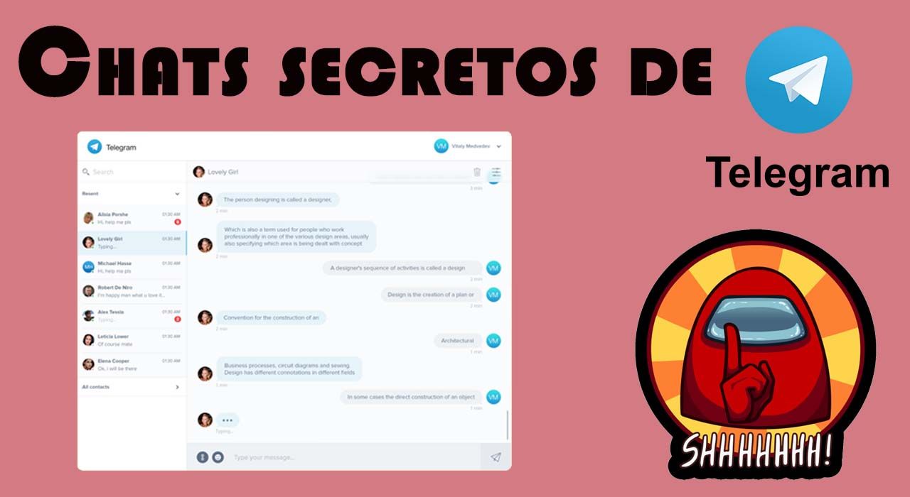 chat secretos de telegram